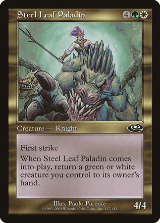 Steel Leaf Paladin [Planeshift] | Sanctuary Gaming