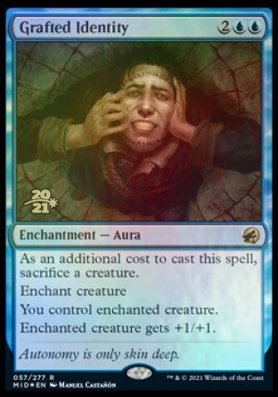 Grafted Identity [Innistrad: Midnight Hunt Prerelease Promos] | Sanctuary Gaming