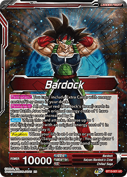 Bardock // SS Bardock, the Legend Awakened (Uncommon) [BT13-001] | Sanctuary Gaming