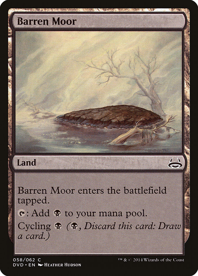 Barren Moor (Divine vs. Demonic) [Duel Decks Anthology] | Sanctuary Gaming
