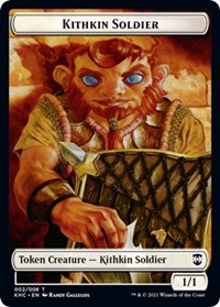 Kithkin Soldier // Pegasus Double-sided Token [Kaldheim Commander Tokens] | Sanctuary Gaming