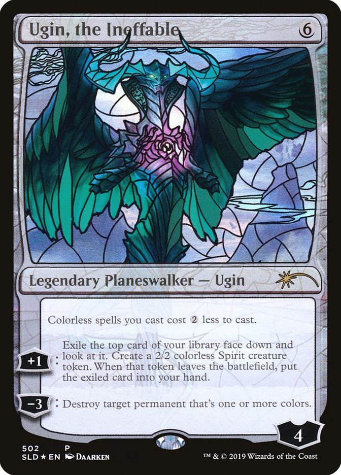 Ugin, the Ineffable (Stained Glass) [Secret Lair Drop Promos] | Sanctuary Gaming