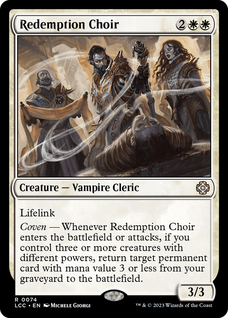 Redemption Choir [The Lost Caverns of Ixalan Commander] | Sanctuary Gaming