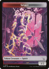 Monk // Spirit (13) Double-Sided Token [March of the Machine Tokens] | Sanctuary Gaming