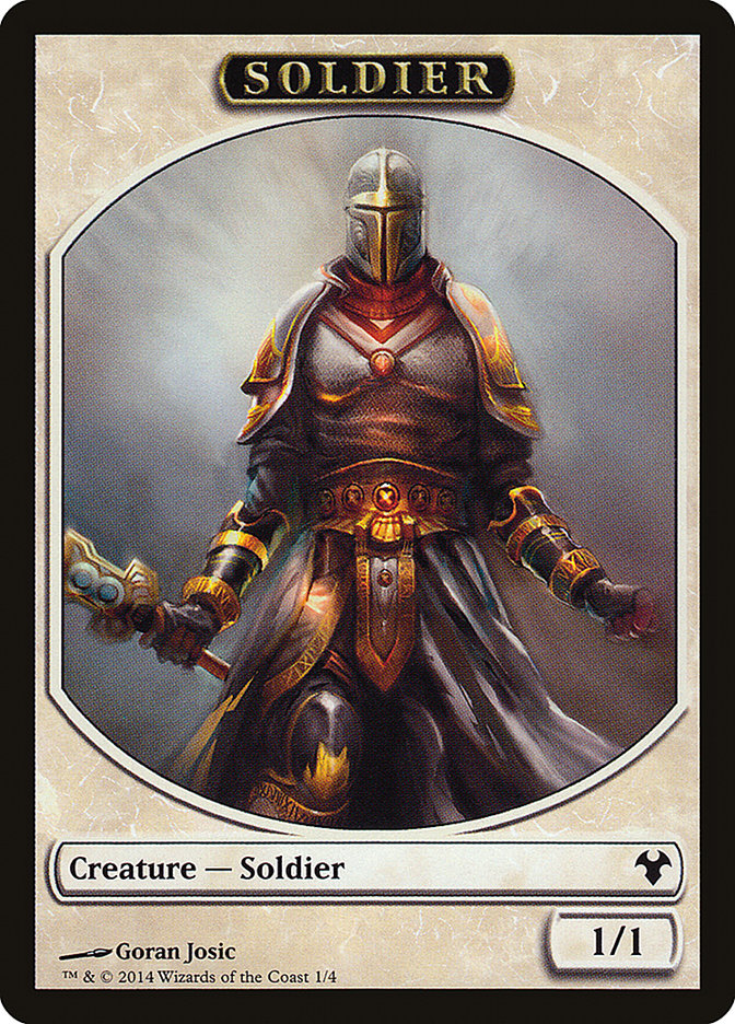 Soldier [Modern Event Deck 2014 Tokens] | Sanctuary Gaming