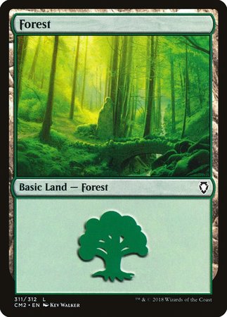 Forest (311) [Commander Anthology Volume II] | Sanctuary Gaming