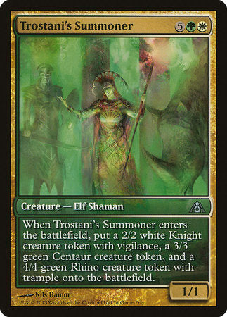 Trostani's Summoner [Dragon's Maze Promos] | Sanctuary Gaming