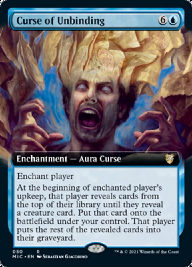 Curse of Unbinding (Extended) [Innistrad: Midnight Hunt Commander] | Sanctuary Gaming