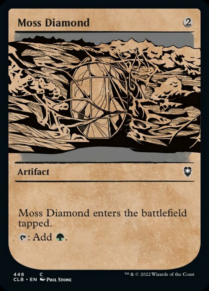 Moss Diamond (Showcase) [Commander Legends: Battle for Baldur's Gate] | Sanctuary Gaming