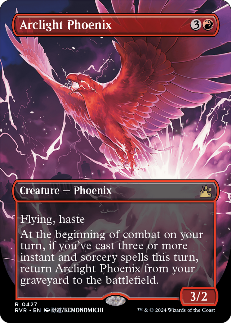 Arclight Phoenix (Anime Borderless) [Ravnica Remastered] | Sanctuary Gaming