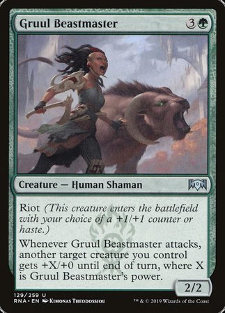 Gruul Beastmaster [Ravnica Allegiance] | Sanctuary Gaming