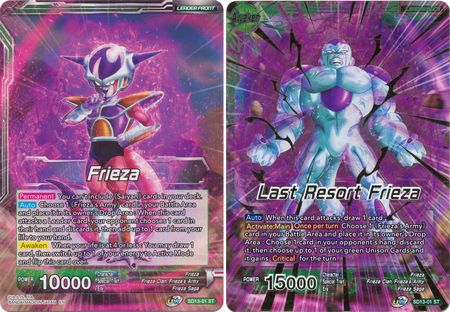 Frieza // Last Resort Frieza (Starter Deck Exclusive) (SD13-01) [Rise of the Unison Warrior] | Sanctuary Gaming