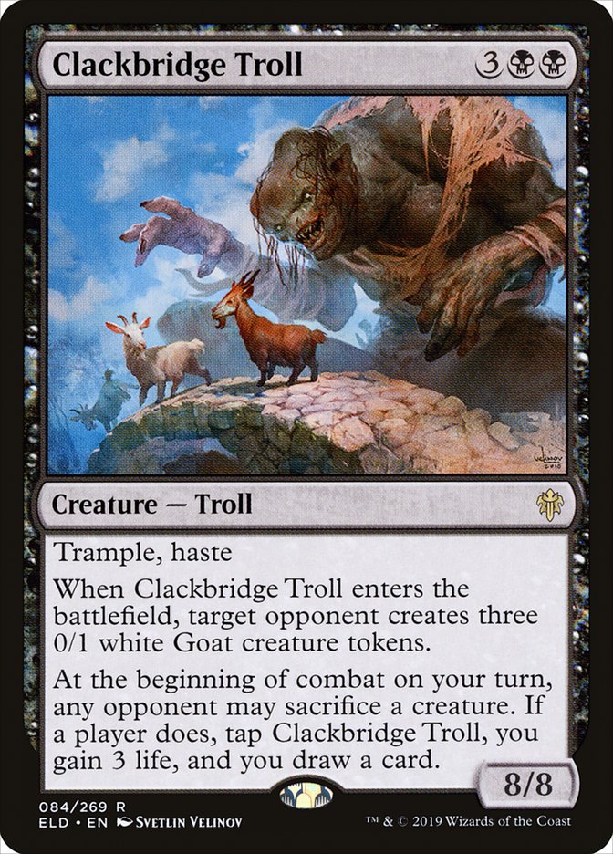 Clackbridge Troll [Throne of Eldraine] | Sanctuary Gaming