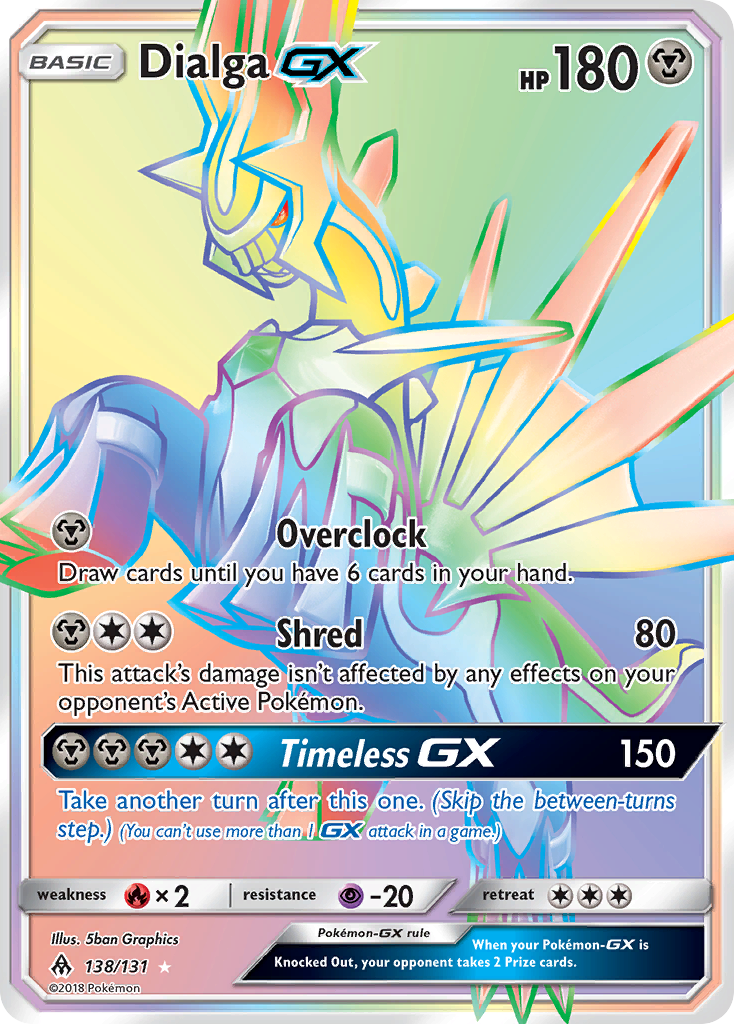 Dialga GX (138/131) [Sun & Moon: Forbidden Light] | Sanctuary Gaming