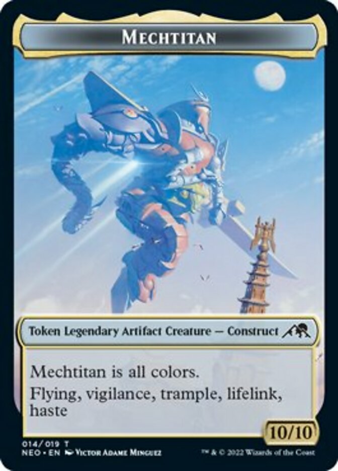 Mechtitan Token [Kamigawa: Neon Dynasty Tokens] | Sanctuary Gaming