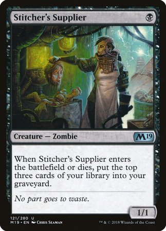 Stitcher's Supplier [Core Set 2019] | Sanctuary Gaming