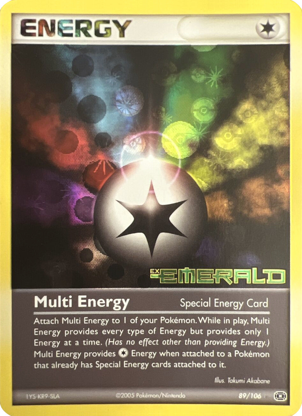 Multi Energy (89/106) (Stamped) [EX: Emerald] | Sanctuary Gaming