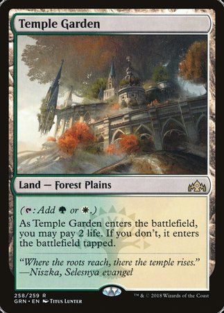 Temple Garden [Guilds of Ravnica] | Sanctuary Gaming