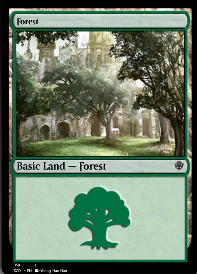 Forest (350) [Starter Commander Decks] | Sanctuary Gaming