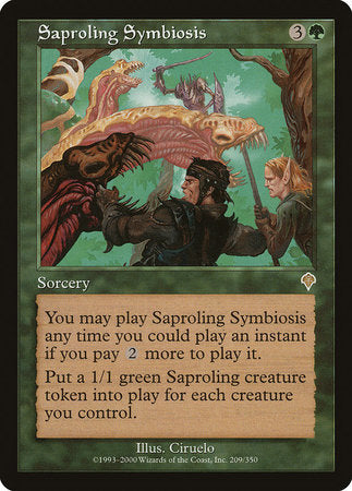 Saproling Symbiosis [Invasion] | Sanctuary Gaming