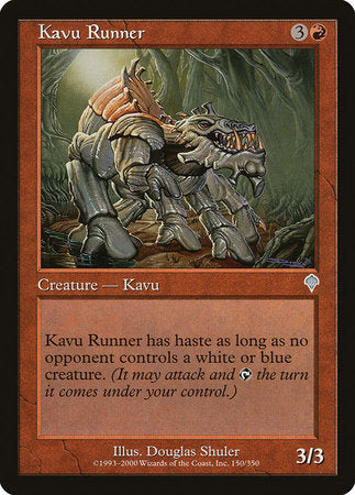 Kavu Runner [Invasion] | Sanctuary Gaming