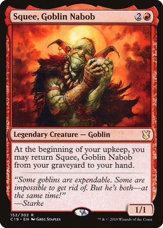 Squee, Goblin Nabob [Commander 2019] | Sanctuary Gaming