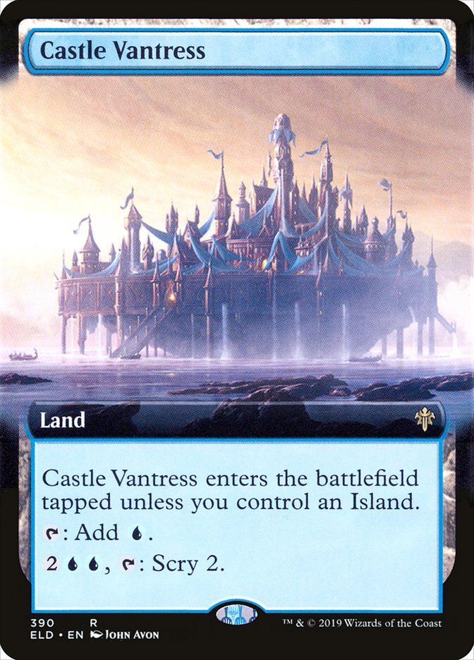 Castle Vantress (Extended Art) [Throne of Eldraine] | Sanctuary Gaming