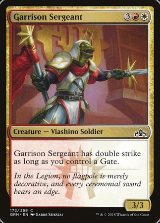 Garrison Sergeant [Guilds of Ravnica] | Sanctuary Gaming