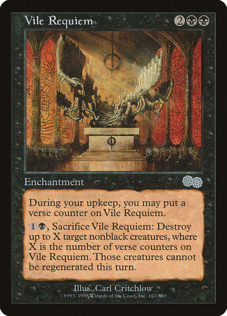Vile Requiem [Urza's Saga] | Sanctuary Gaming