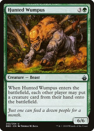 Hunted Wumpus [Battlebond] | Sanctuary Gaming