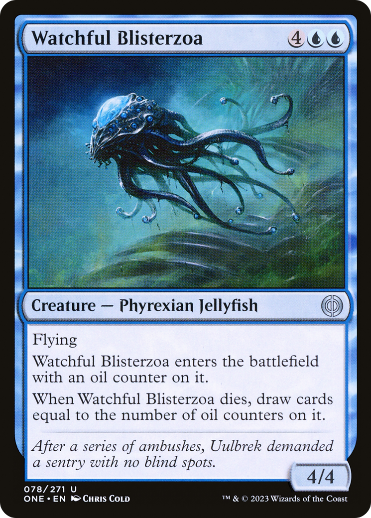 Watchful Blisterzoa [Phyrexia: All Will Be One] | Sanctuary Gaming