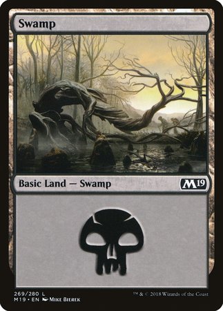 Swamp (269) [Core Set 2019] | Sanctuary Gaming