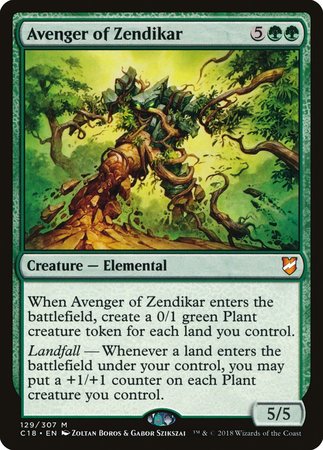 Avenger of Zendikar [Commander 2018] | Sanctuary Gaming