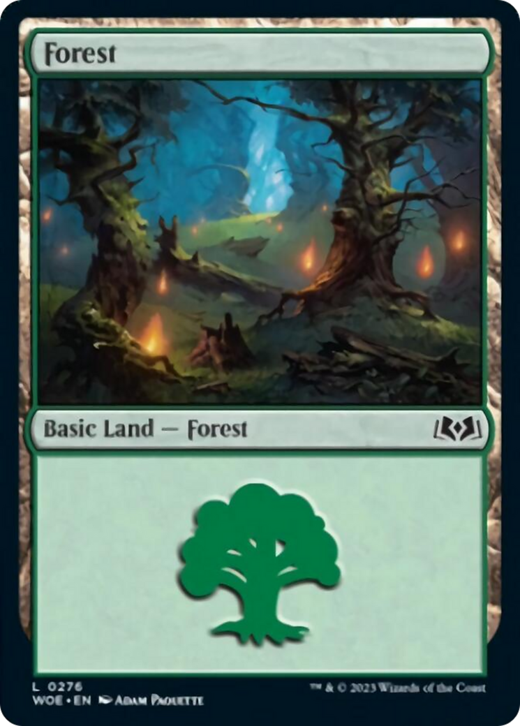 Forest (0276) [Wilds of Eldraine] | Sanctuary Gaming