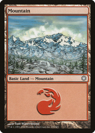 Mountain (378) [Coldsnap Theme Decks] | Sanctuary Gaming