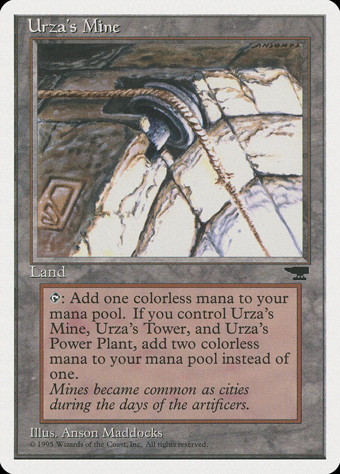 Urza's Mine (Pulley Embedded in Stone) [Chronicles] | Sanctuary Gaming