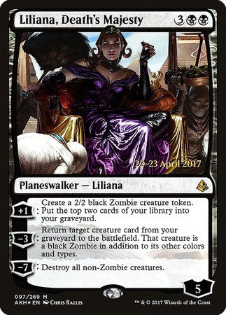 Liliana, Death's Majesty [Amonkhet Promos] | Sanctuary Gaming