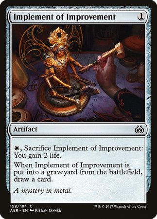 Implement of Improvement [Aether Revolt] | Sanctuary Gaming