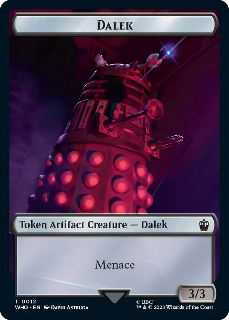 Dalek Token [Doctor Who Tokens] | Sanctuary Gaming