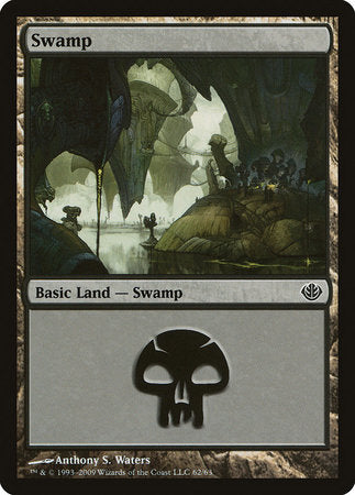 Swamp (62) [Duel Decks: Garruk vs. Liliana] | Sanctuary Gaming