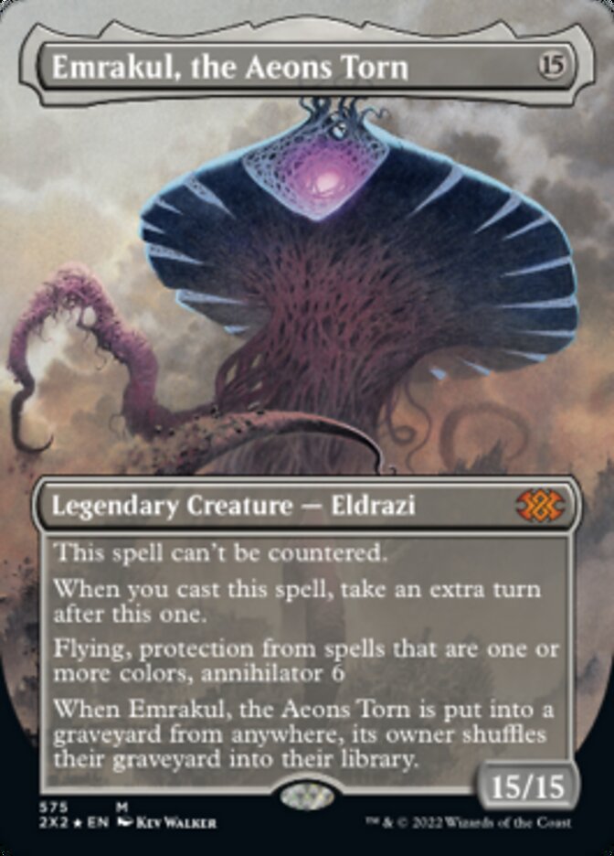 Emrakul, the Aeons Torn (Textured Foil) [Double Masters 2022] | Sanctuary Gaming