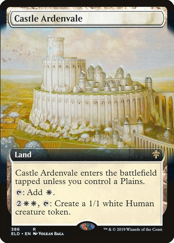 Castle Ardenvale (Extended Art) [Throne of Eldraine] | Sanctuary Gaming