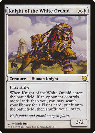 Knight of the White Orchid [Duel Decks: Knights vs. Dragons] | Sanctuary Gaming