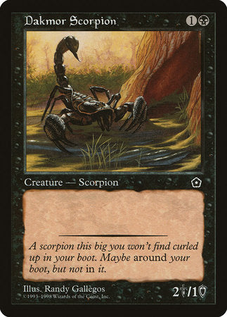 Dakmor Scorpion [Portal Second Age] | Sanctuary Gaming