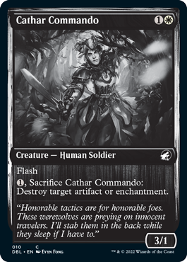 Cathar Commando [Innistrad: Double Feature] | Sanctuary Gaming