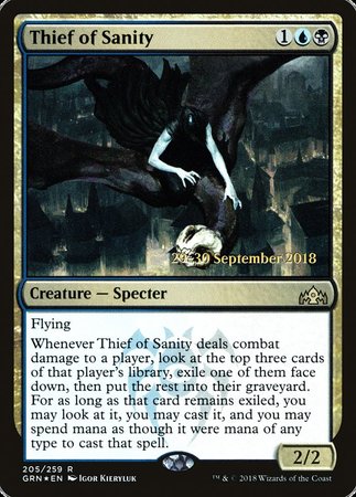 Thief of Sanity [Guilds of Ravnica Promos] | Sanctuary Gaming