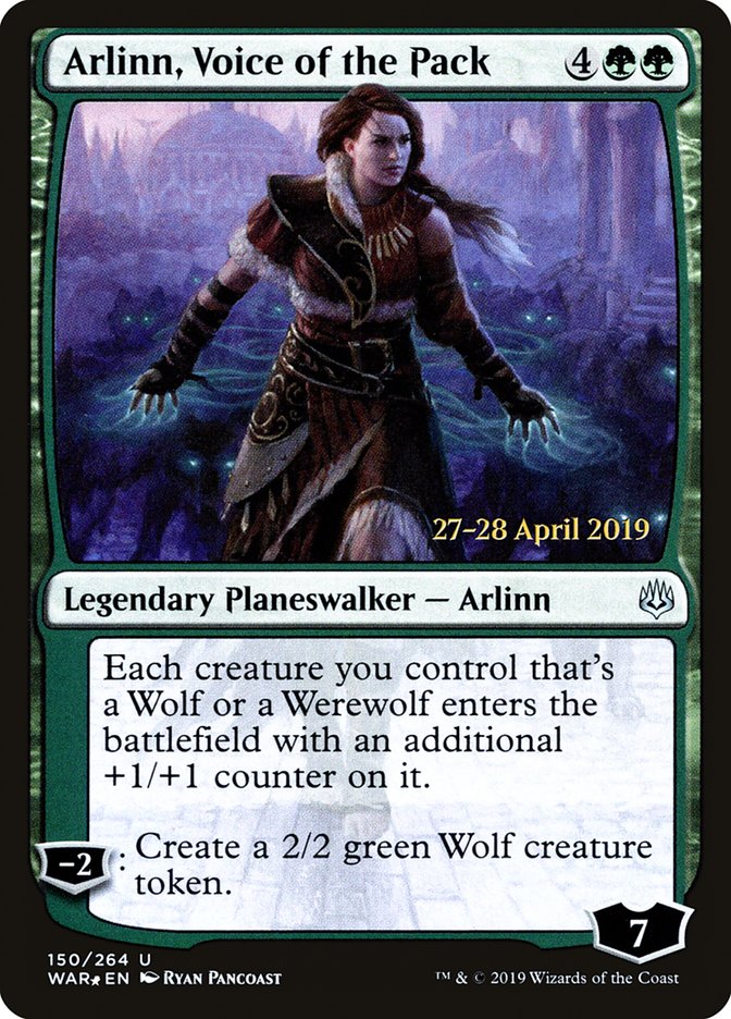 Arlinn, Voice of the Pack  [War of the Spark Prerelease Promos] | Sanctuary Gaming