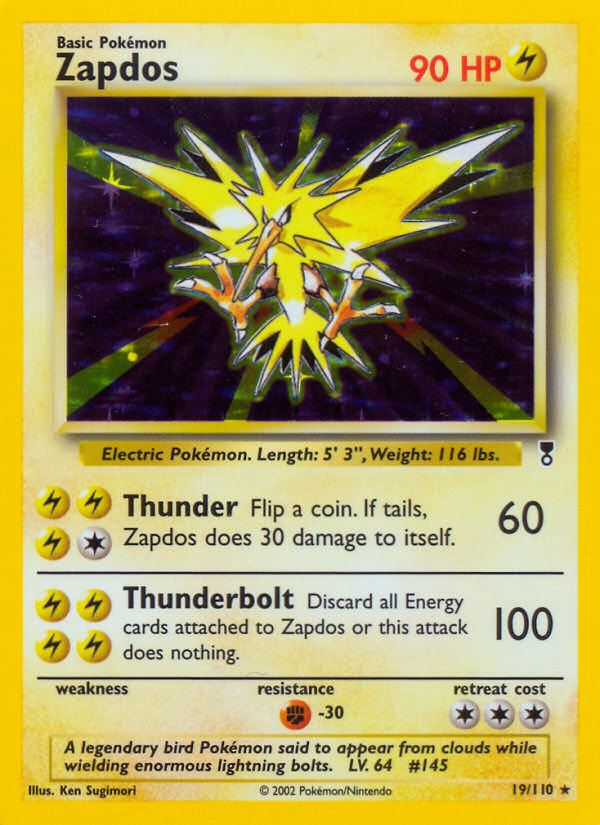 Zapdos (19/110) [Legendary Collection] | Sanctuary Gaming