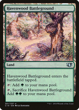 Havenwood Battleground [Commander 2014] | Sanctuary Gaming