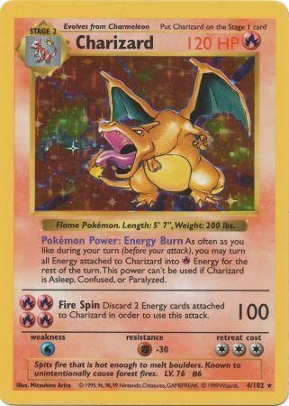 Charizard (4/102) [Base Set Shadowless Unlimited] | Sanctuary Gaming